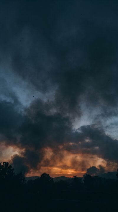 Cinder Sky Wallpaper